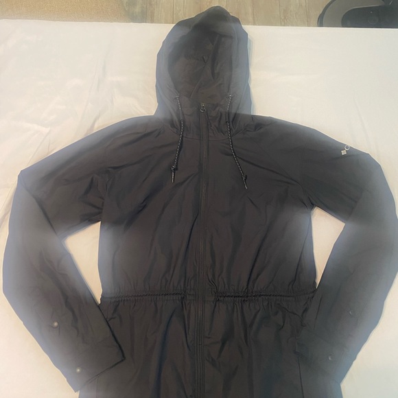 Columbia Women's Sweet Maple Hooded Jacket Water Repellent Black Size X-Small - Picture 2 of 16